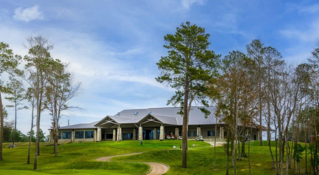 the Highland Pines Clubhouse