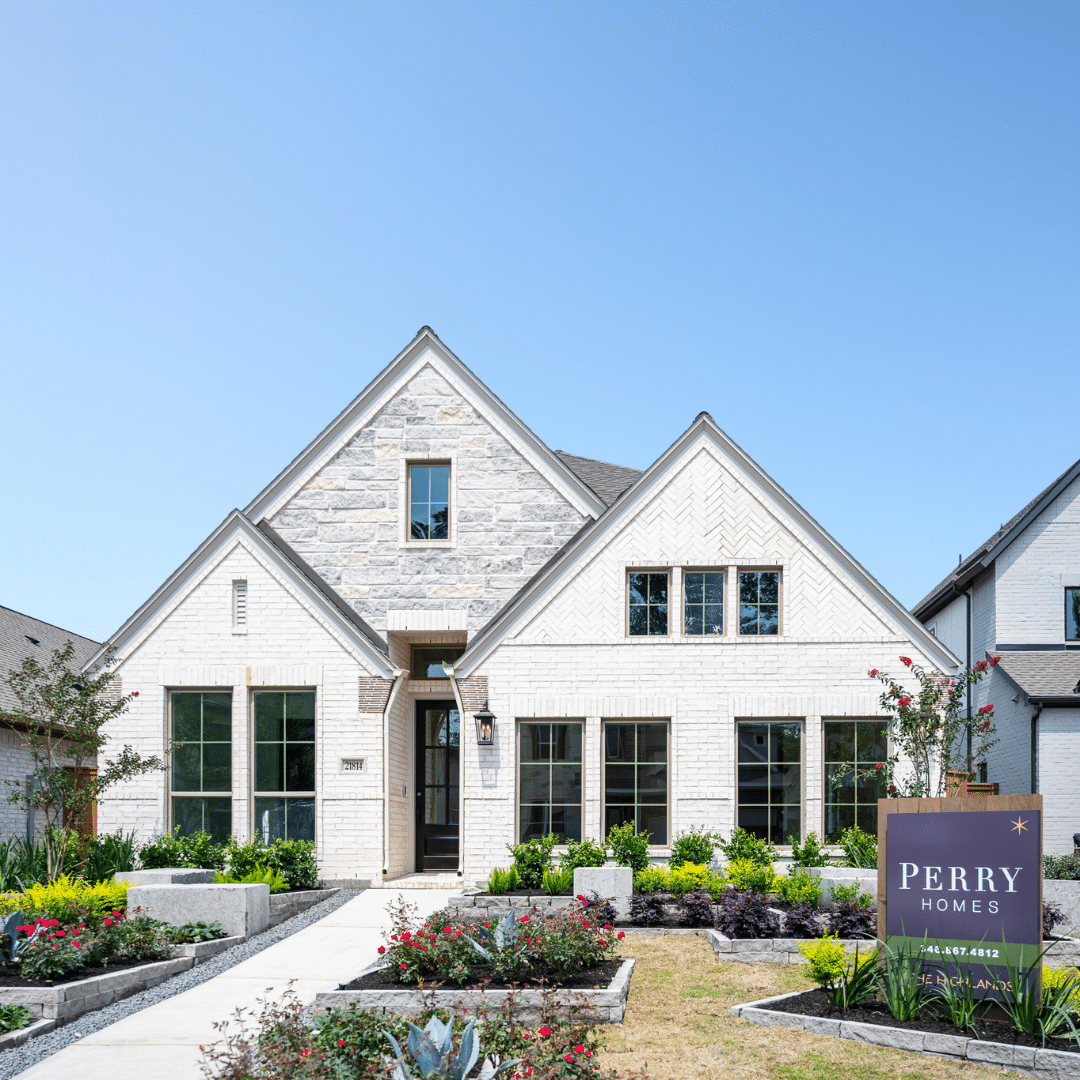 The Highlands Perry Model Home Exterior