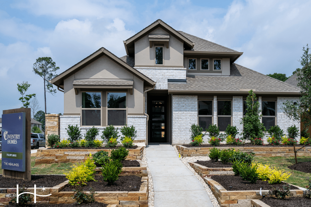 15 New Model Homes Now Open at The Highlands 5 Exterior of new model homes Montgomery TX