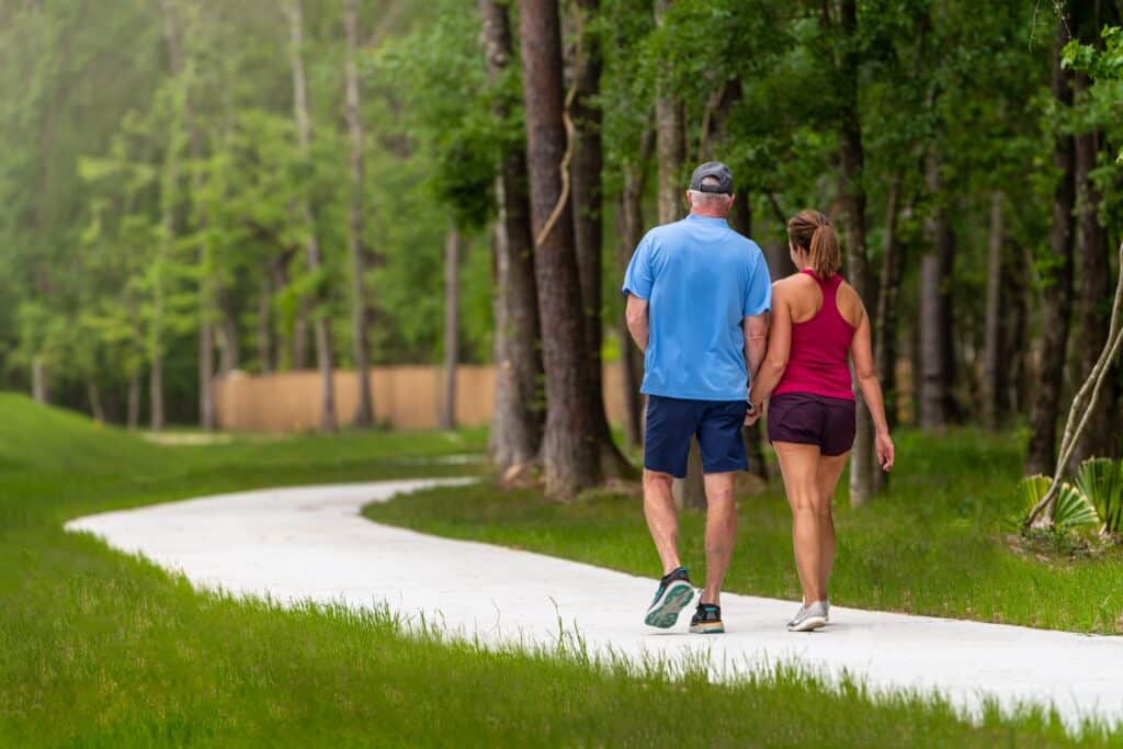 Discover Active Adult Living with 30+ Miles of Trails at The Highlands 3 55 plus communities in montgomery county tx