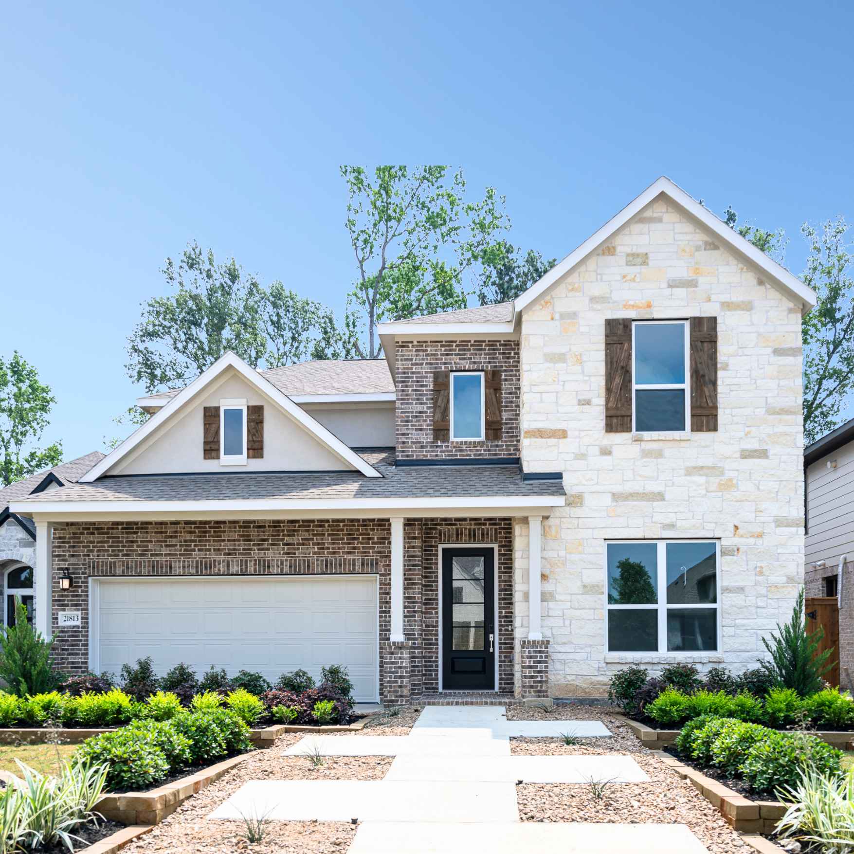 The Highlands Perry Model Home Exterior