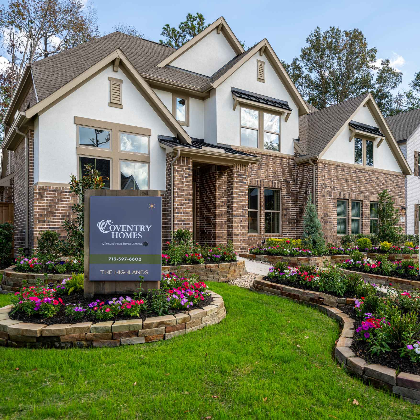 The Highlands Perry Model Home Exterior