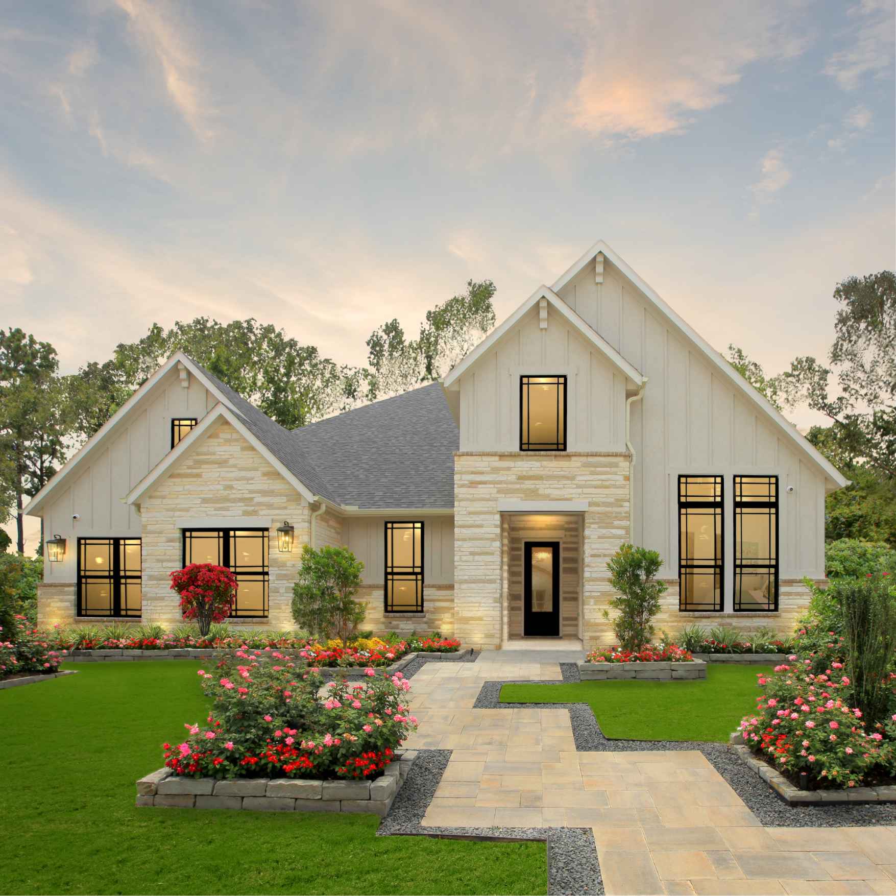 The Highlands Perry Model Home Exterior