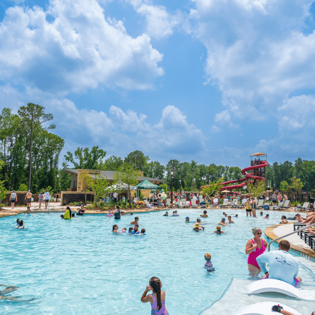 the pool at The Highlands